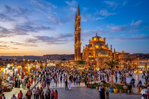 Moschea di Al Sahaba a Sharm Vecchia