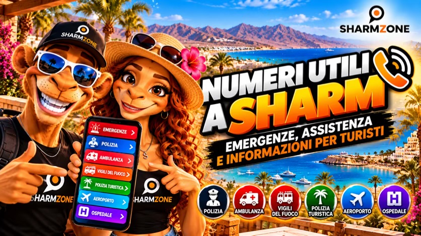 NUMERI UTILI A SHARM