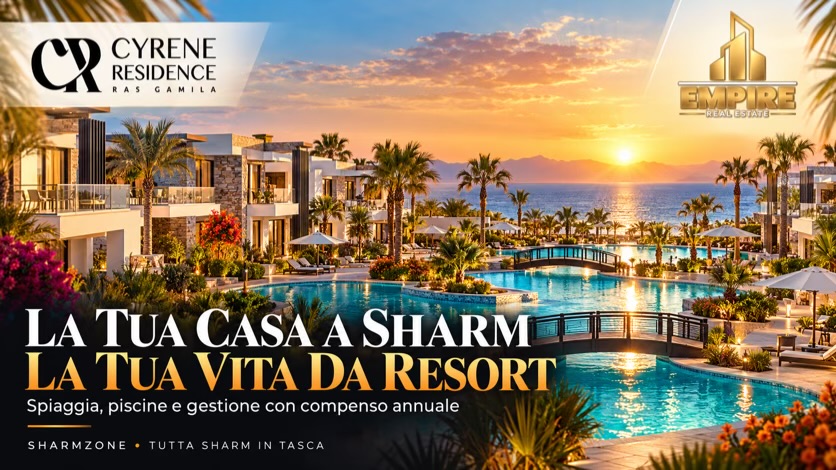 Comprare casa a Sharm: EMPIRE e Cyrene Residence Resort