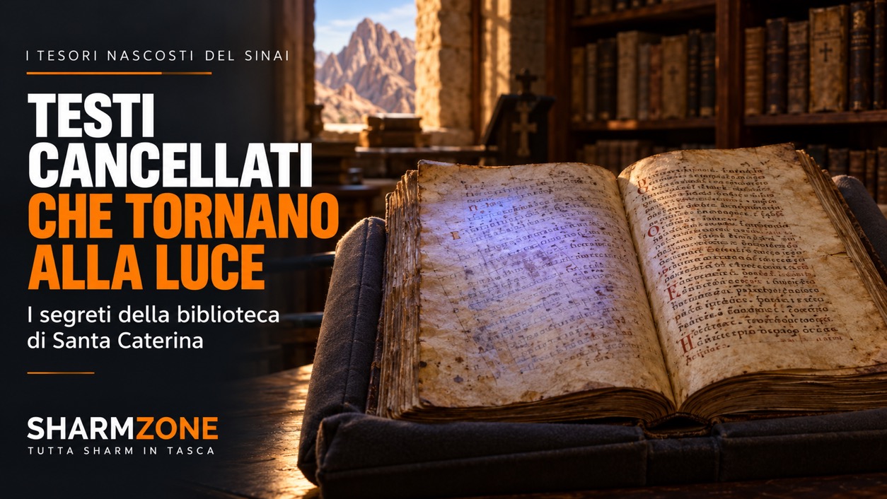Nel Sinai i testi cancellati tornano leggibili: i segreti della biblioteca di Santa Caterina
